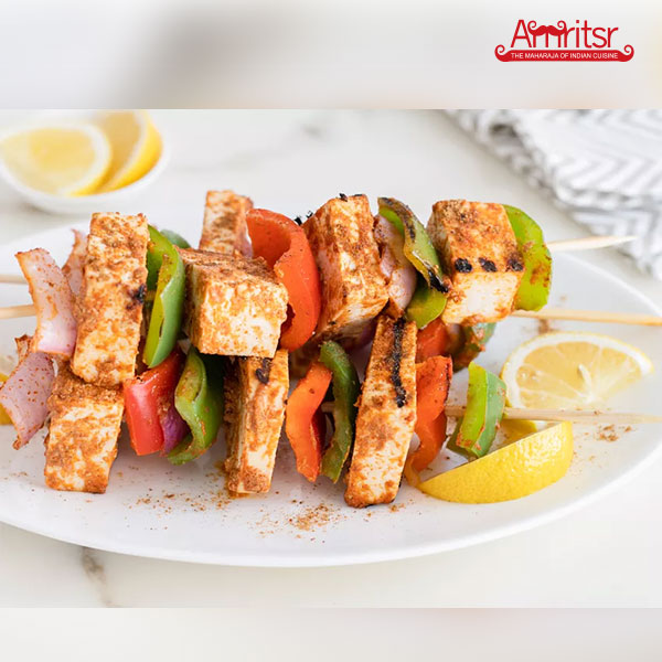 Serve and enjoy your paneer tikka