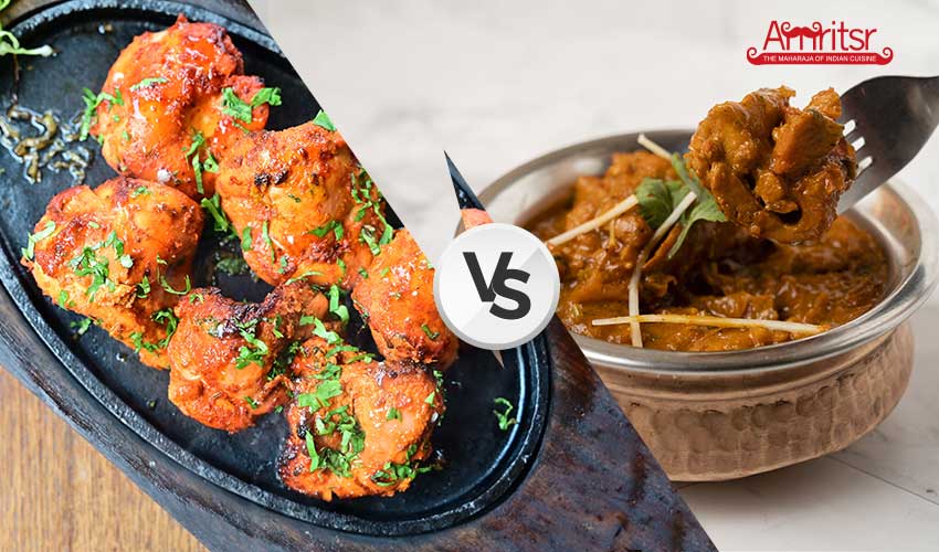 difference between chicken tikka and chicken tikka masala