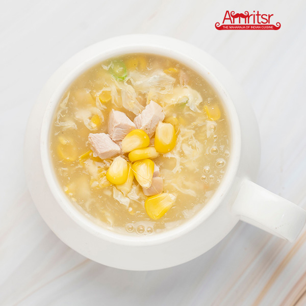 Sweet Corn Chicken Soup