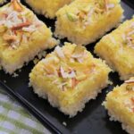 coconut barfi