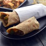 paneer tikka roll